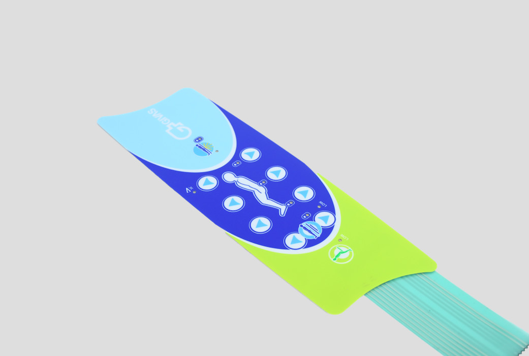 Easy To Assemble Membrane Switch Overlay Moisture Proof And Long Service Life