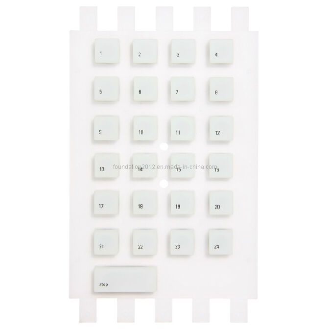 Customized High Quality Silicone Rubber Keypad