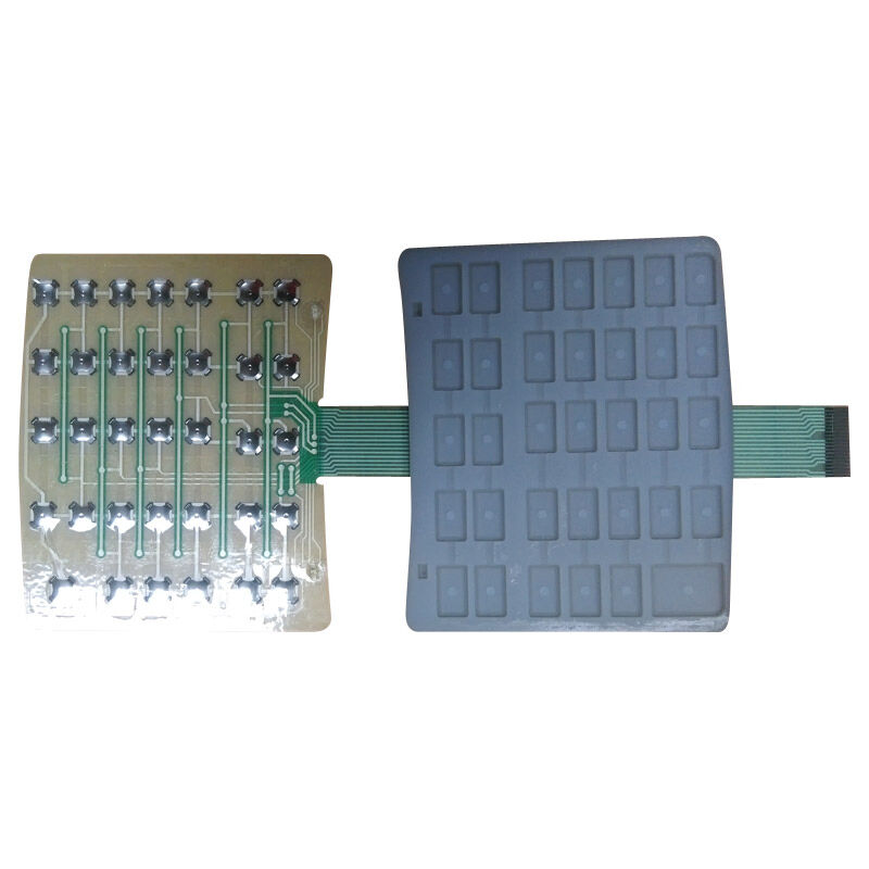Combine The Silicon Rubber with Membrane Switch