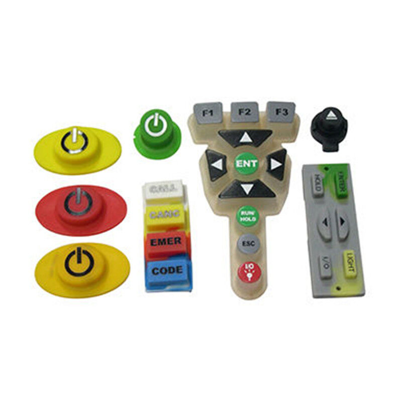 Customized High Quality Conductive Silicone Buttons with Silk Screen Printing