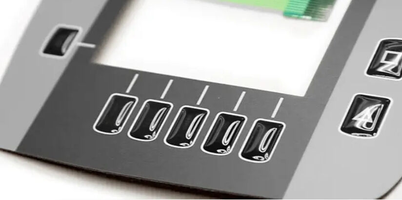 Advanced, Reliable and Exquisite Design Crystal Epoxy Dome Membrane Switches